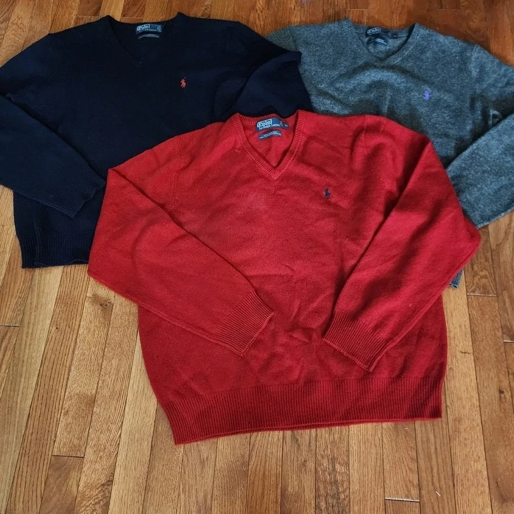 Polo Ralph Lauren neck sweaters